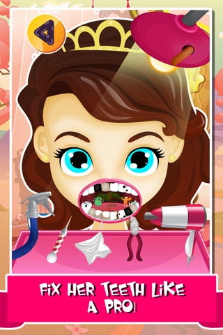 First Descendents Crazy Dentist Mania – Teeth Games for Kids Free screenshot 2