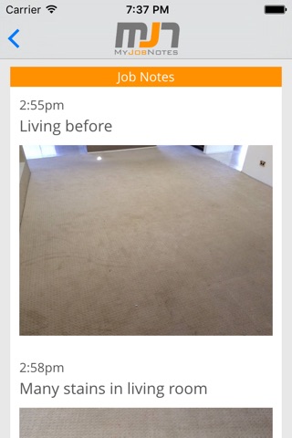 MyJobNotes screenshot 3
