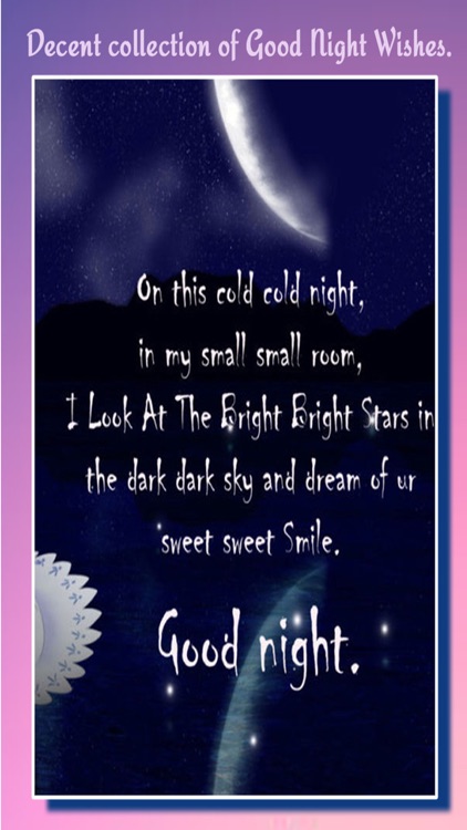 Good Night Wishes - Send Greetings To Your Beloved by Madhuri Barochiya