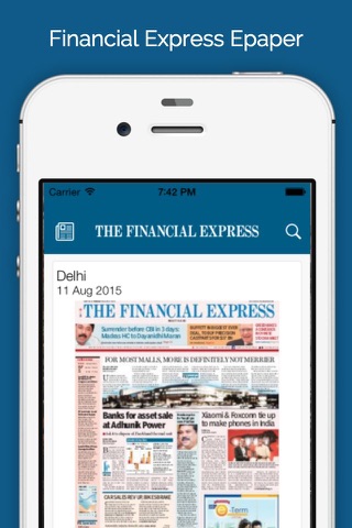 Financial Express screenshot 2