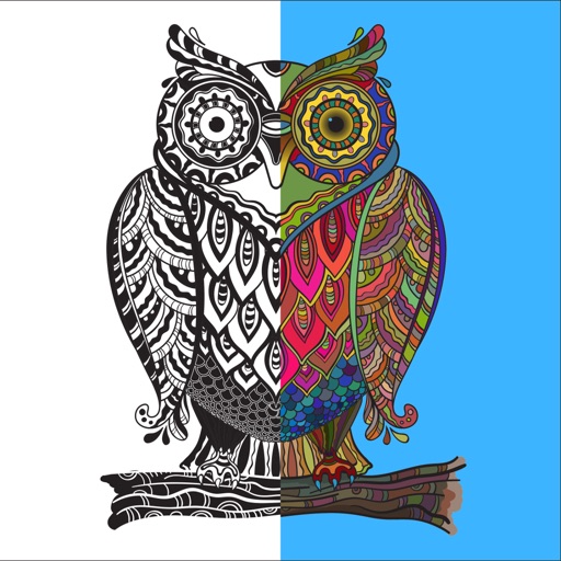 Adult Coloring Book - Animals and Birds Edition icon