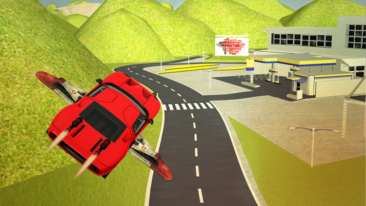 Flying car the real Racing Fever screenshot-3