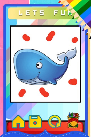 Deep Sea Animal World Best Coloring Pages For Kids screenshot 4