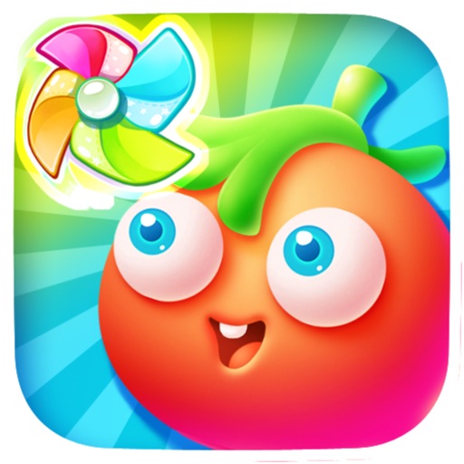 Happy Garden Mania - Fruit match 3 classic icon