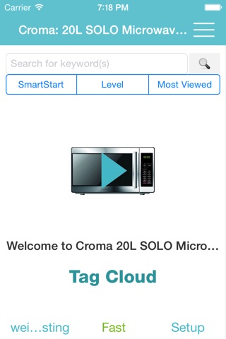 Showhow2 for Croma CRM2025 Microwave screenshot 2