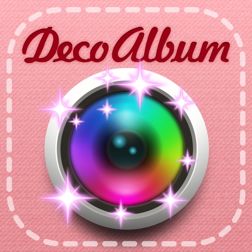 DecoAlbum, Japanese photo collage diary app Icon