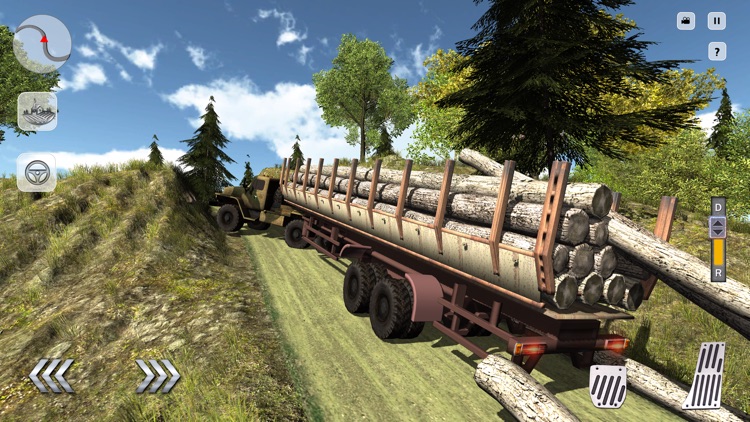 Offroad Cargo Truck Hill Drive screenshot-3