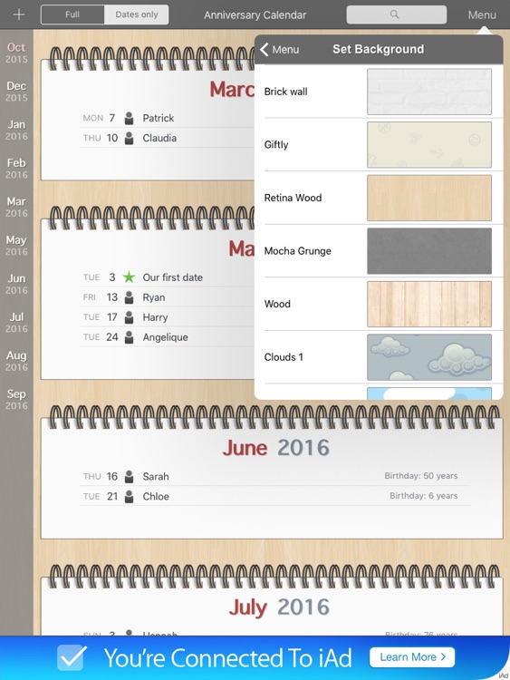 Anniversary Calendar screenshot-3