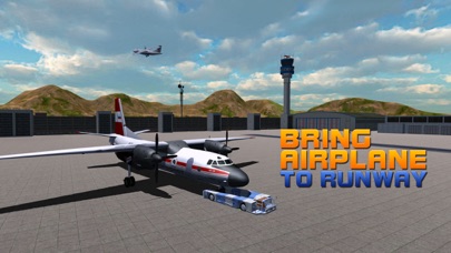 空港の航空便スタッフ - 3D飛行機の駐車シミュレーターのゲームのおすすめ画像1