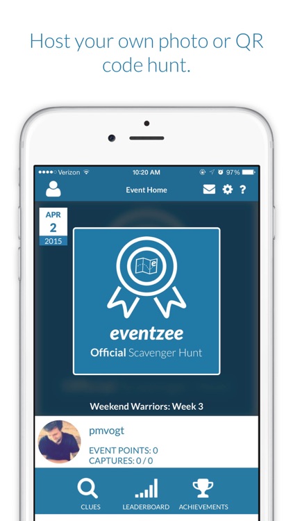 Eventzee - Scavenger Hunts made easy