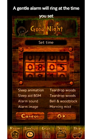 Wickle in the Sleeping Tree - Sleep Aid and  Intelligent Alarm Clock screenshot 4