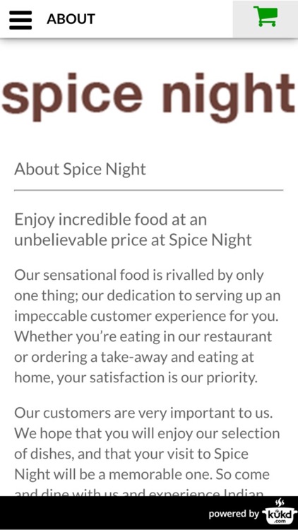 Spice Night Indian Takeaway screenshot-3