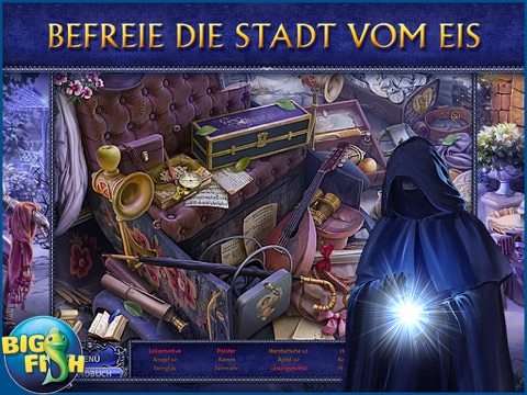 Secret Trails: The Frozen Heart HD - A Mystery Hidden Object Adventure screenshot 2