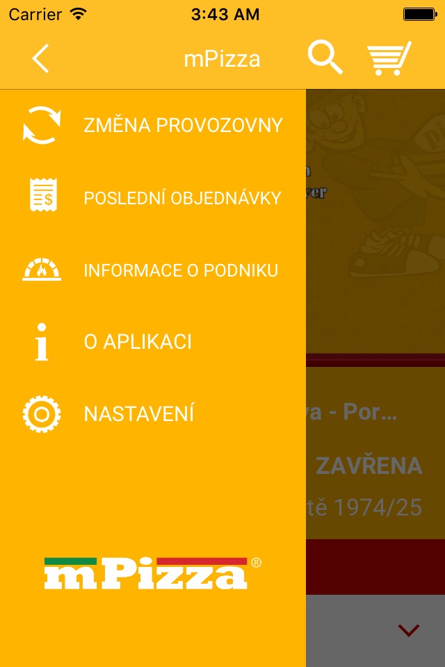 Chacharova pizza screenshot 2