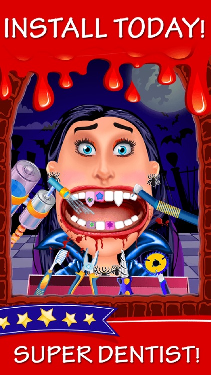 Tiny Vampire Dentist - Little Hair And Foot Doctor Office Kids Games 2