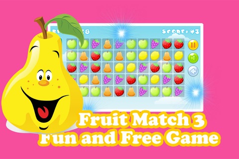 Fruit Match 3 Puzzle Game screenshot 2