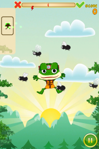 Hungry Frog Lite screenshot 3