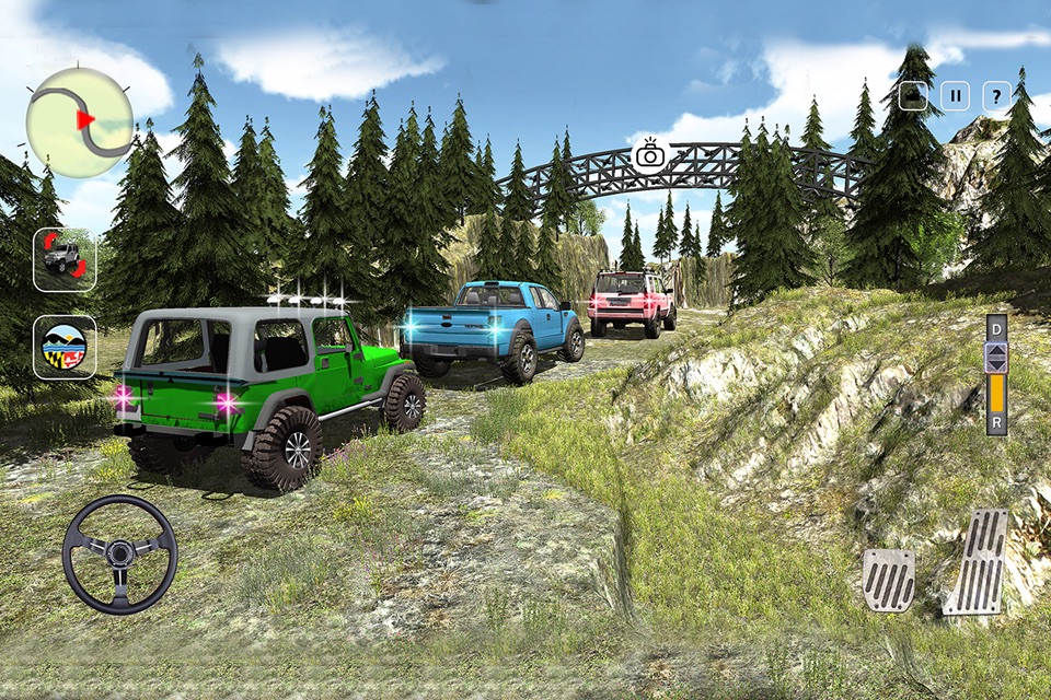4X4 Offroad Jeep Mountain Hill screenshot 3