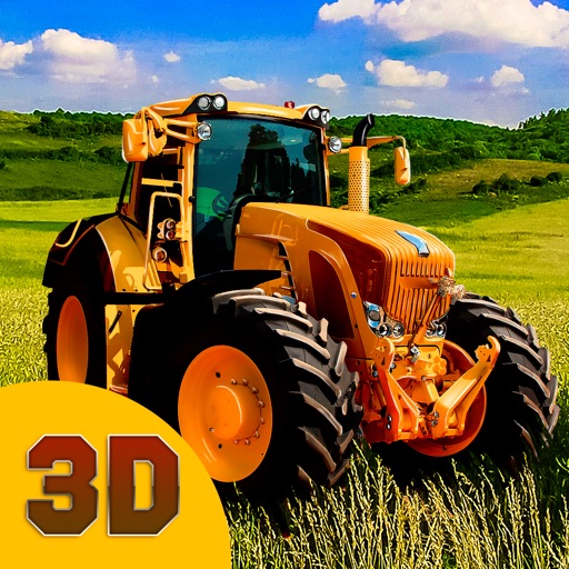 Farm Simulator 3D: Village Tractor Driver icon