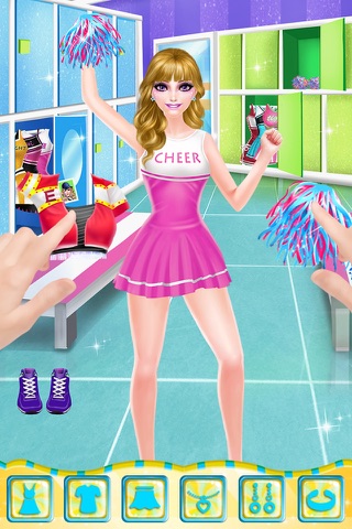 Game On! - Cheerleader Salon screenshot 2