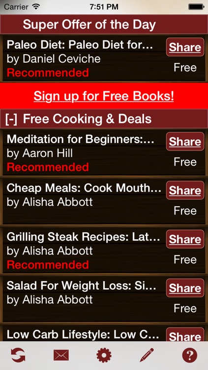 Free Cooking Books screenshot-3