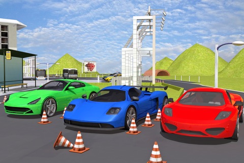 Real Racing car n ridicules Parking challenges screenshot 2