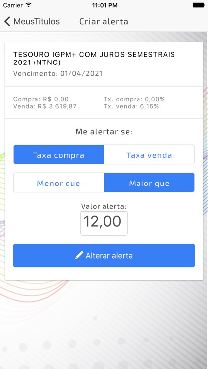 Tesouro Direto Alert screenshot-3