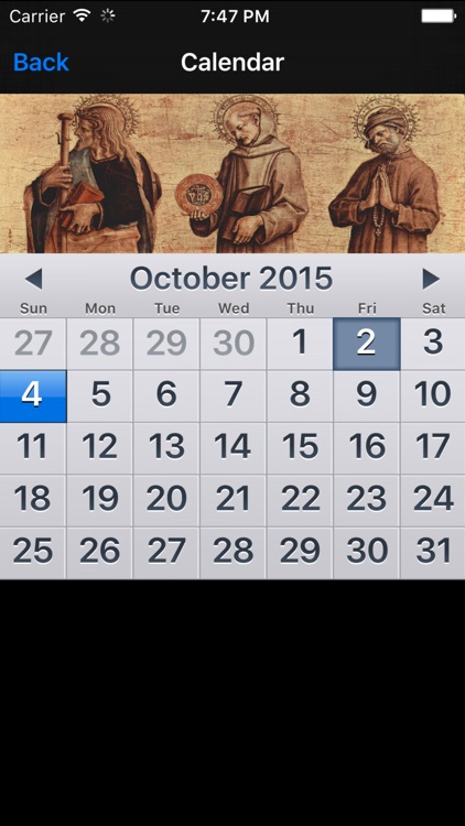 Saint Calendar