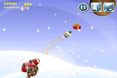 Naughty Little Elf Throw - A Gift Saving Game screenshot 3