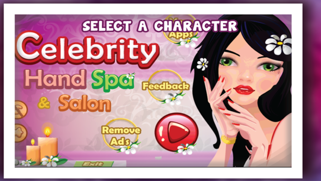 Celebrity Hand Spa & Salon – Girls Fashion Game(圖5)-速報App