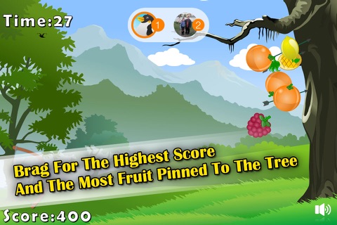 Amazing Fruit Archery - A Difficult Shoot And Target Apple Banana Grape Lemon Cherry Coconut Pineapple Orange Mango And Watermelon Game screenshot 4