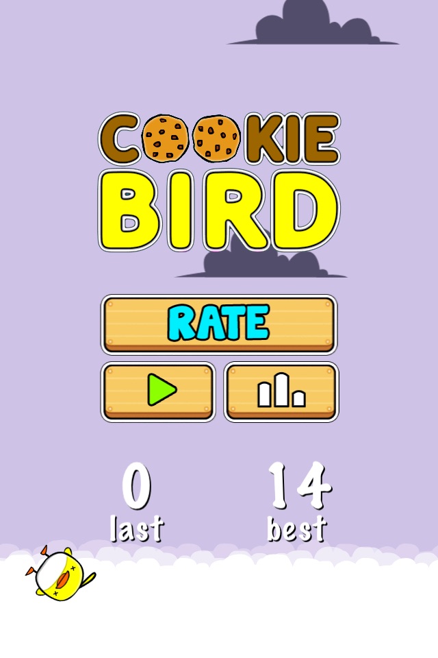 Cookie Bird Fly - Tap To Bounce And Eat Cookies But Dont Touch The Walls screenshot 4