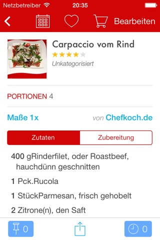 Paprika Recipe Manager for iPhone screenshot 2