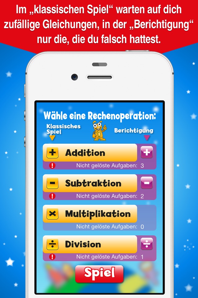 Mathematis Schweiz – unterhaltsame elementare Mathematik für Kinder: Addition, Subtraktion, Multiplikation, Division - beste mathematische Aufgaben für Junge und Mädchen im Kindergarten, in der Vorschule und Grundschule - von 4 bis 10 Jahre screenshot 2