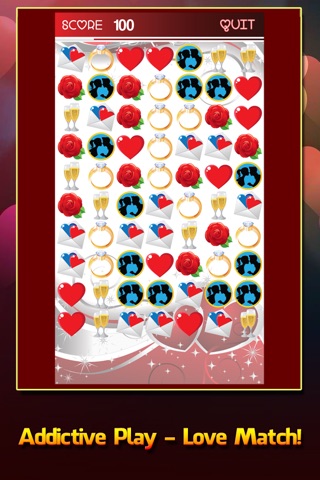 Valentine's Day Heart Is Sweet Love & Romance Cute Match 3 Gala Puzzle - Joy Cupid Swap Game screenshot 3