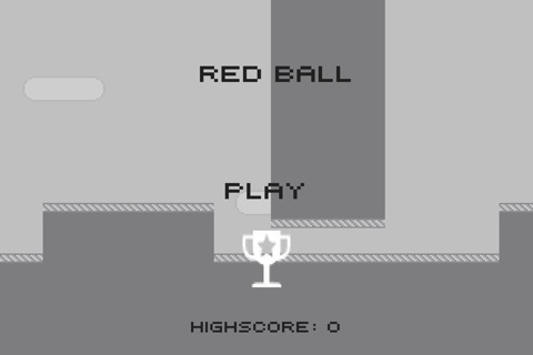 Red Ball Run 2 - Gray World Up screenshot 4