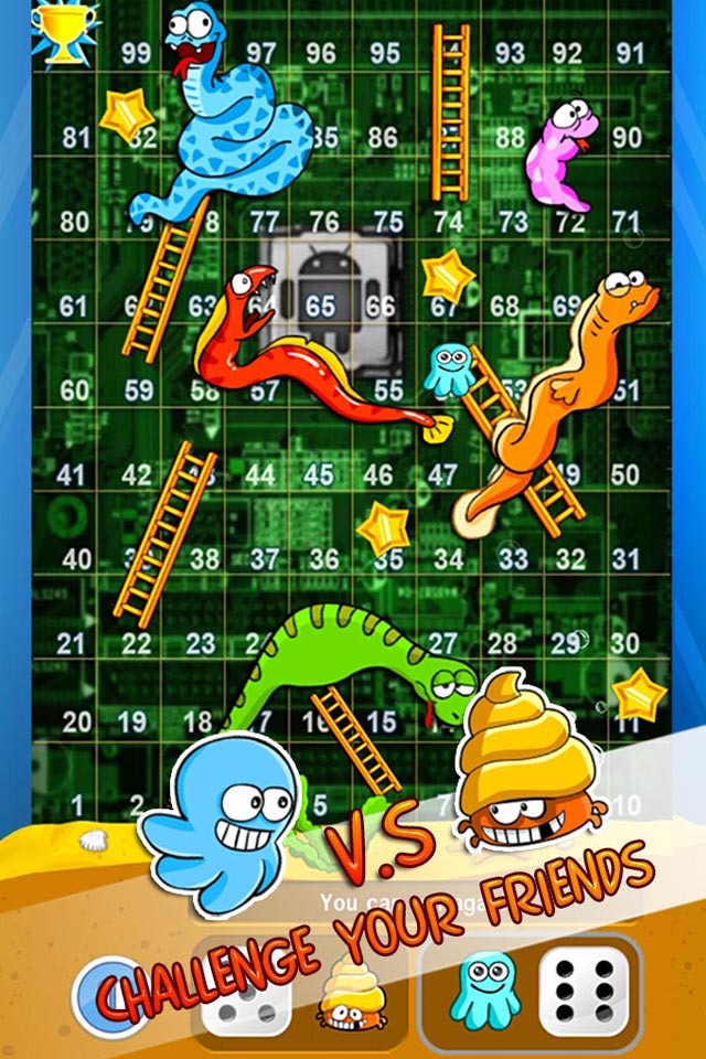 Snakes and Ladders in Aquarium FREE screenshot 3