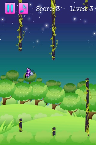 Butterfly Flapping Rush Challenge - A Forest Flying Strategy Game screenshot 4