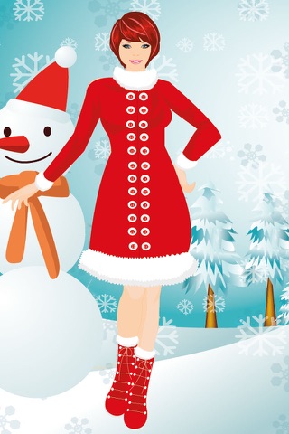 Winter Fashion Dress Up game screenshot 3