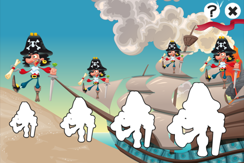 Pirates! Game for children age 2-5: Train your pir - náhled