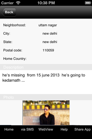 Person Finder: reconnect with missing friends and loved one's screenshot 4