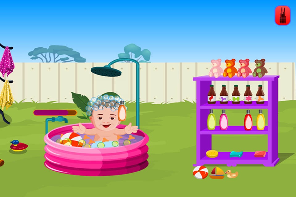 Baby Bathing Free screenshot 3