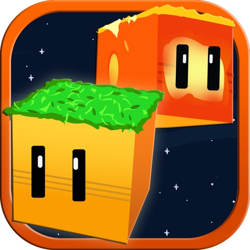 Lil Cube Planets Stacker – Fire, Earth and  Ice Tower Blocks - Pro