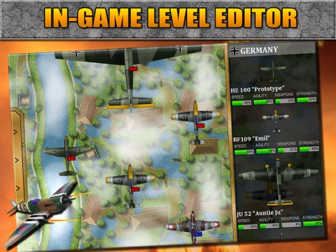 Strafe WW2 / WWII - Dogfighting Aces of the Second World War Plane Flying Game: USAF / RAF / Luftwaffe Pilots (1940 - 1945) screenshot 4
