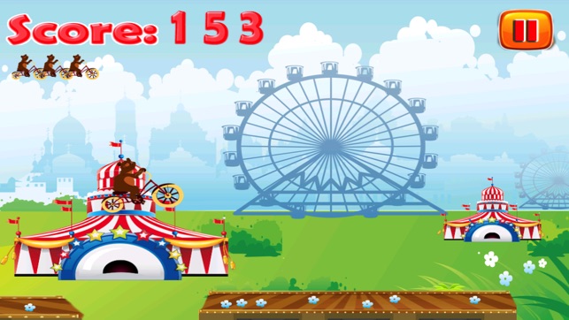 Crazy Circus Bear Bike Rage(圖4)-速報App