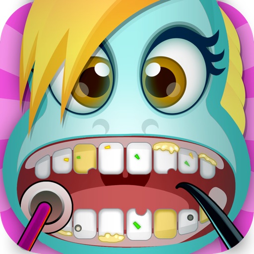 Little Pony Magic Bubble-Gum Friendship Make-Over Dentist Game