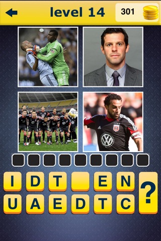 Football 4 Pics Quiz - # 1 word trivia to guess what's the soccer logo screenshot 2