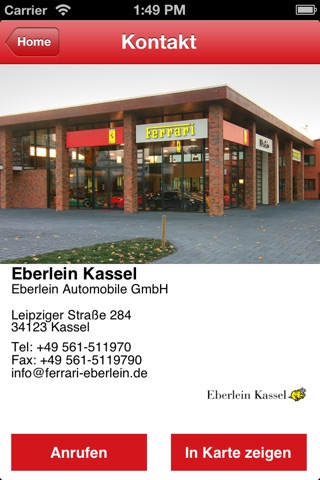 Eberlein Ferrari Kassel screenshot 4