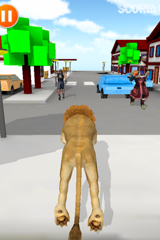 3D Goat Rampage - Zoo Animal Wild Safari screenshot 4