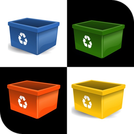 4 Color Trash icon
